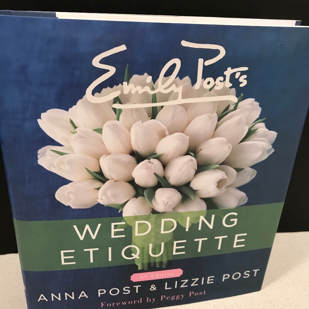 NEW Hardcover Emily Post's Wedding Etiquette Book